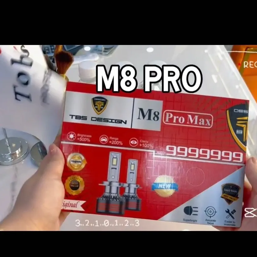 هدلایت M8proپایهH4گارانتی 1ساله