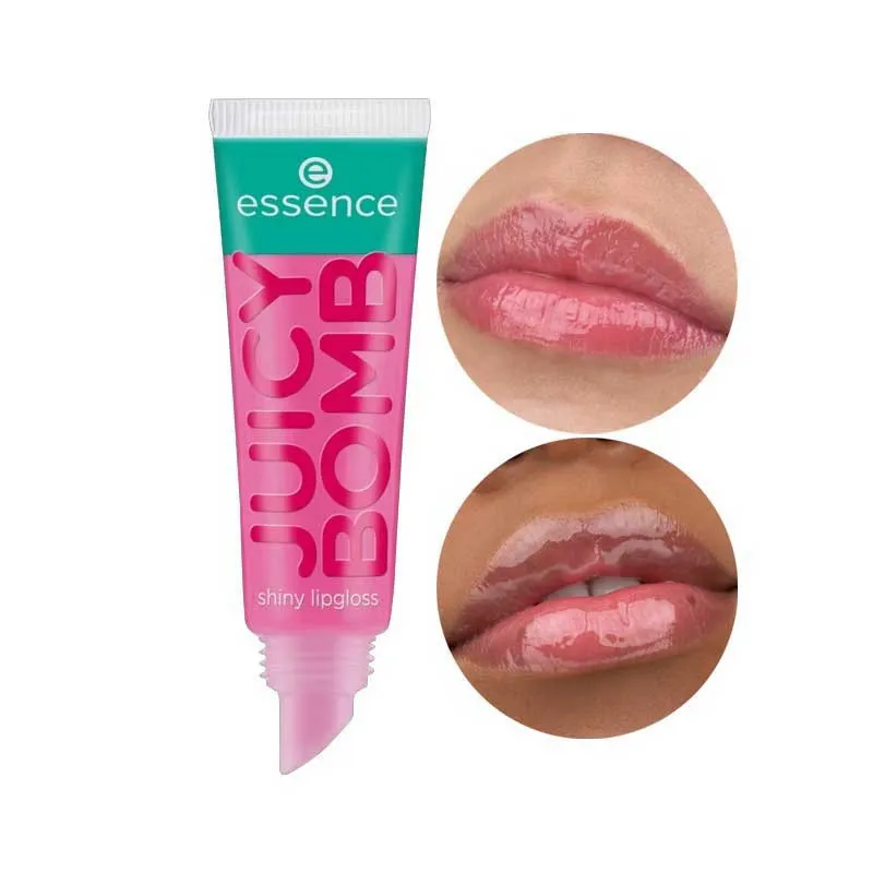 لیپ گلاس اسنس Essence مدل Juicy Bomb رنگ 102 Witty Watermelon