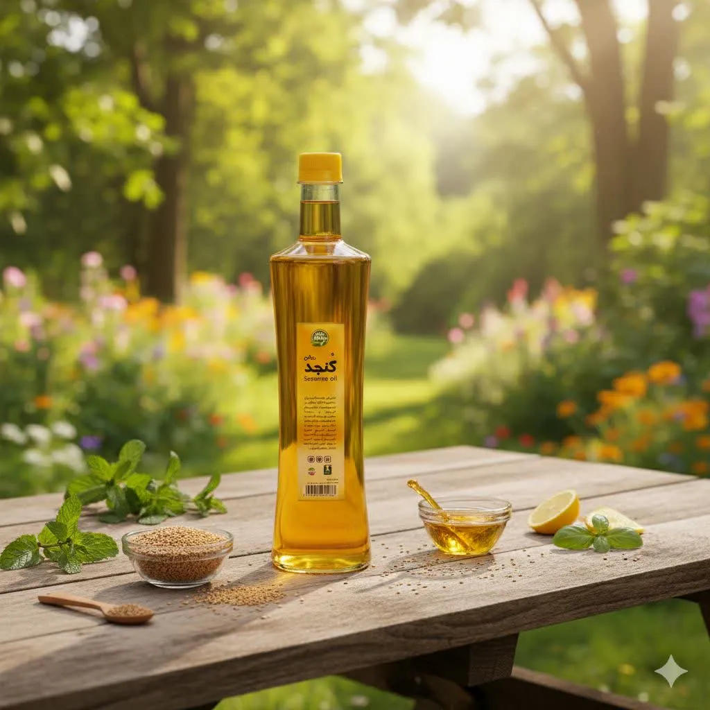 روغن کنجد بکر 800 گرمی