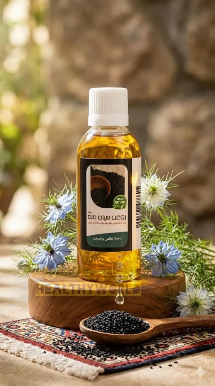 روغن سیاه دانه 45سی سی