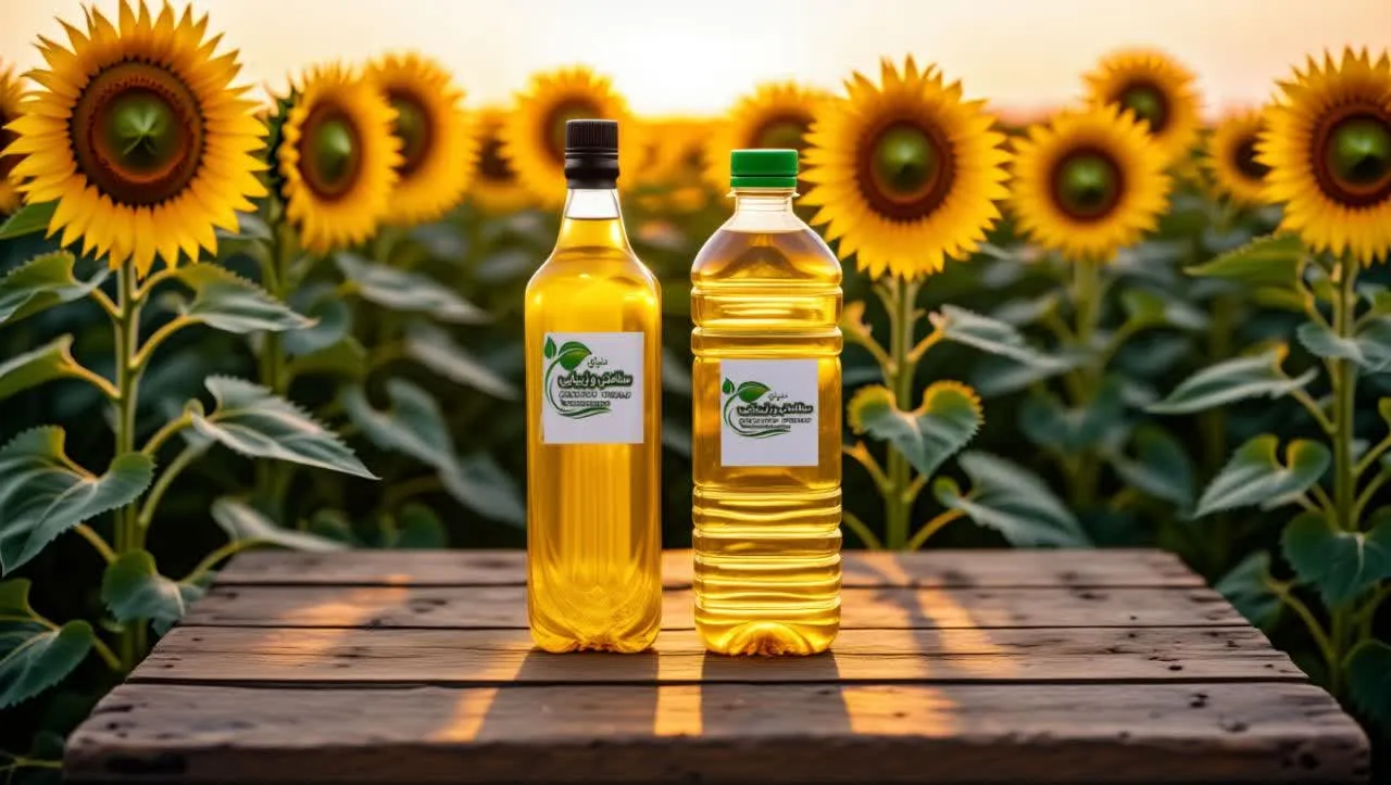 روغن آفتابگردان طبیعی 800 گرمی