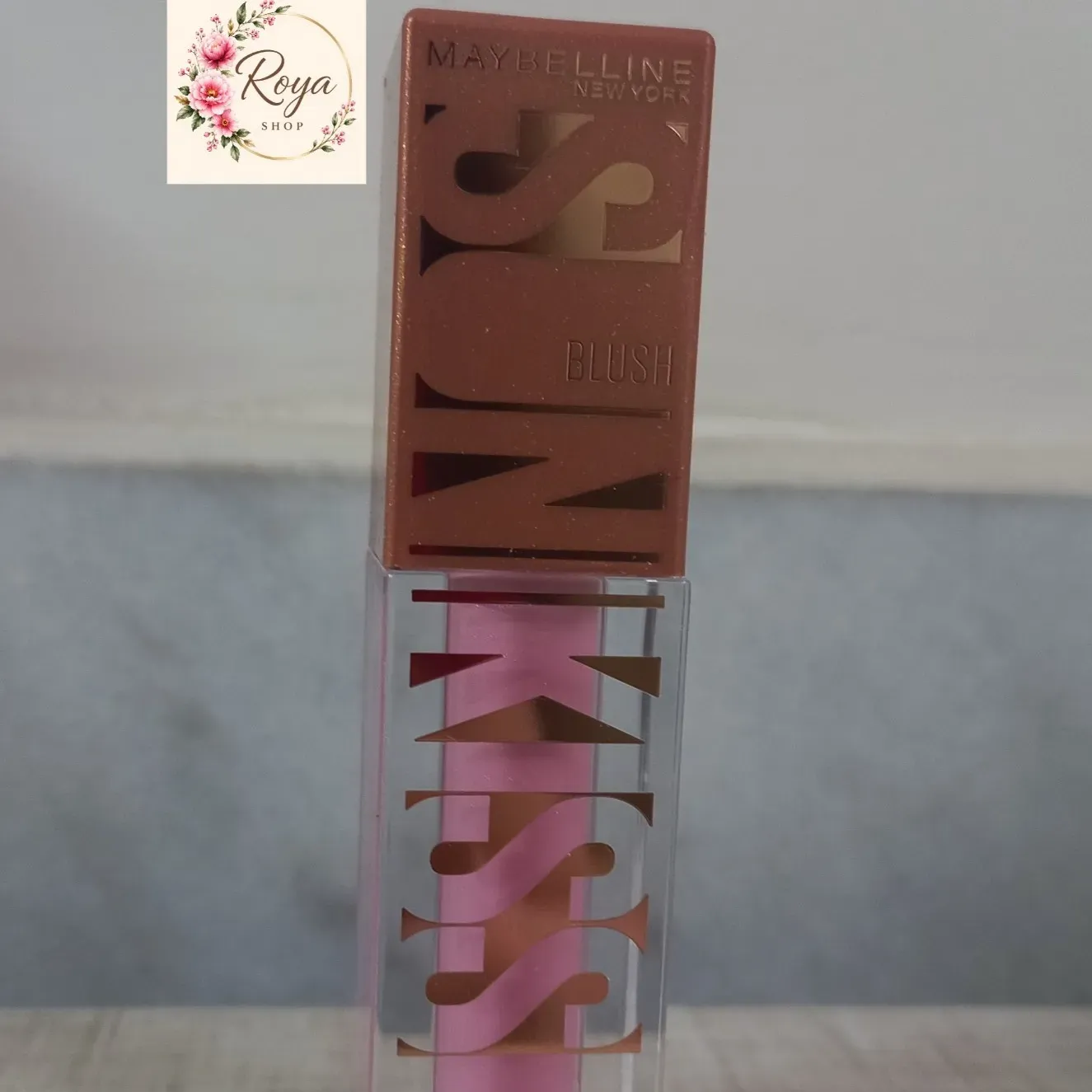 رژ گونه مایع میبلین مدل سانکیسر Maybelline Sunkisser Liquid Glow Blush- 05 Blazing Blush 