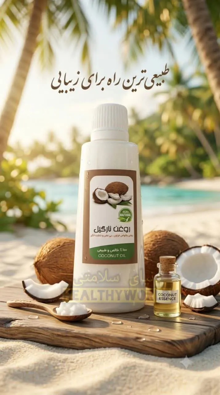 روغن نارگیل 45 سی سی