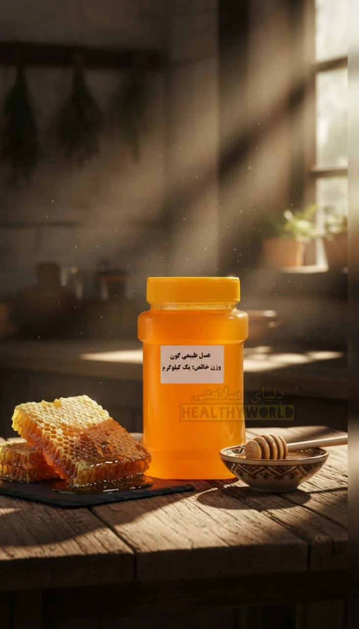 عسل طبیعی گون یک کیلو