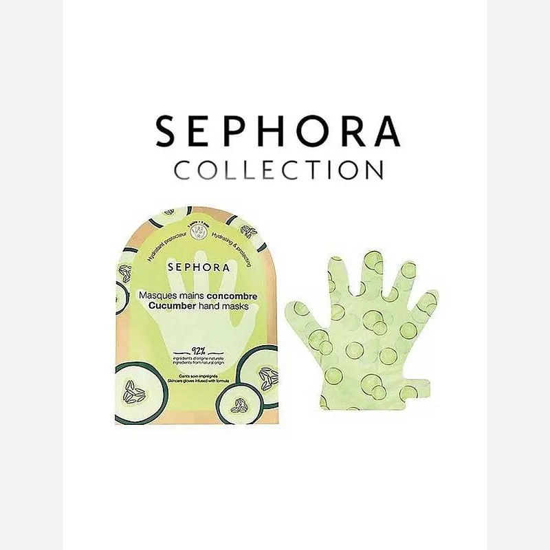 ماسک ورقه ای دست خیار سفورا Sephora Cucumber hand Mask