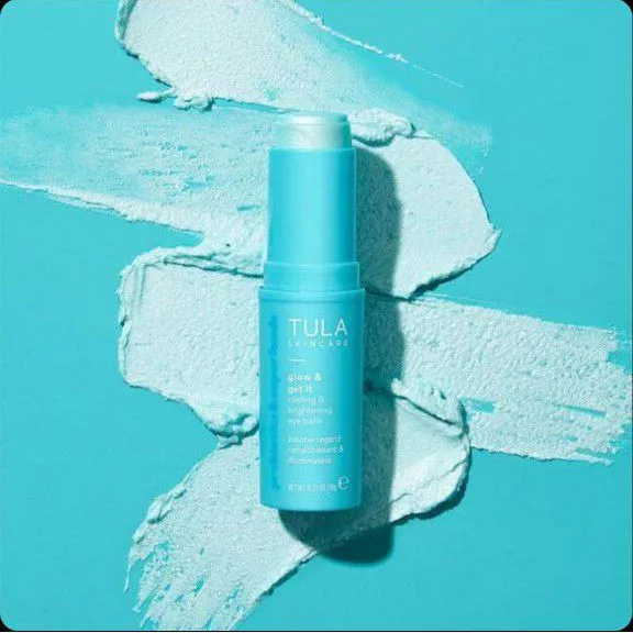 بالم دور چشم روشن کننده و خنک کننده تولا فولسایز 10گرم Tula cooling brightening eye balm