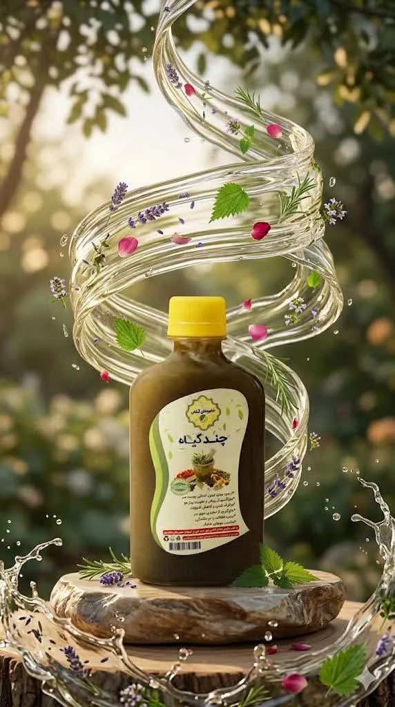 شامپو طبیعی چند گیاه