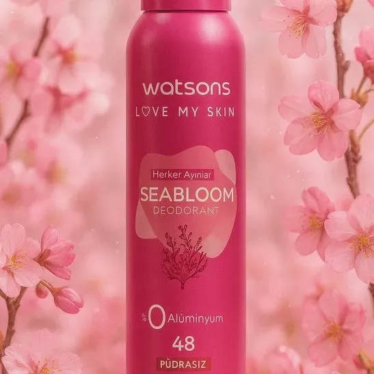 اسپری دیورانت واتسون رایحه سیبلوم مشابه بامبشل watsons seabloom