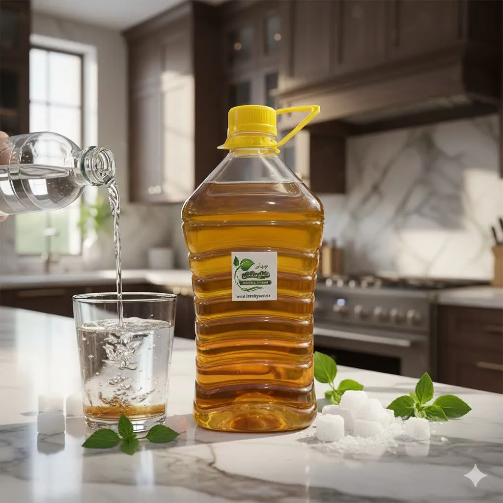 شیره نبات سفید 5 کیلویی