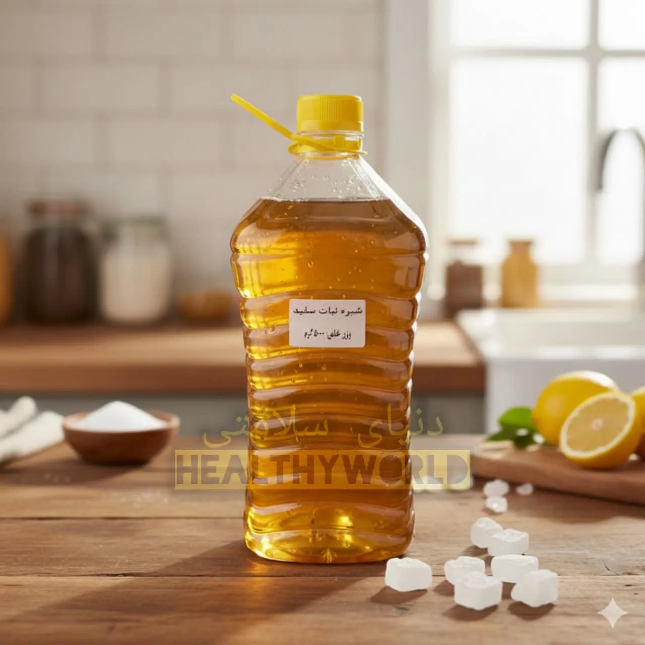 شیره نبات سفید 5 کیلویی
