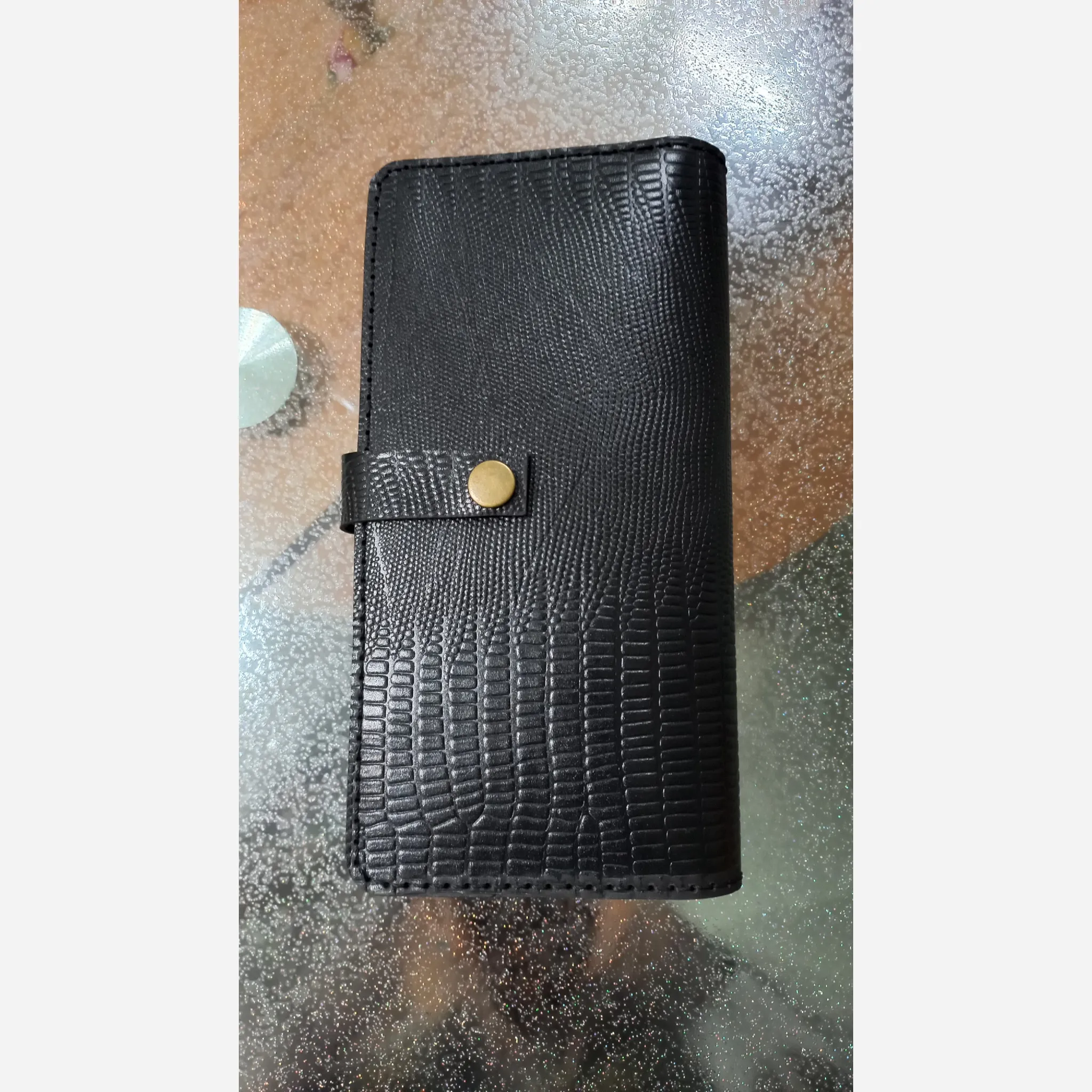 کیف کتی پول و موبایل چرم طبیعی