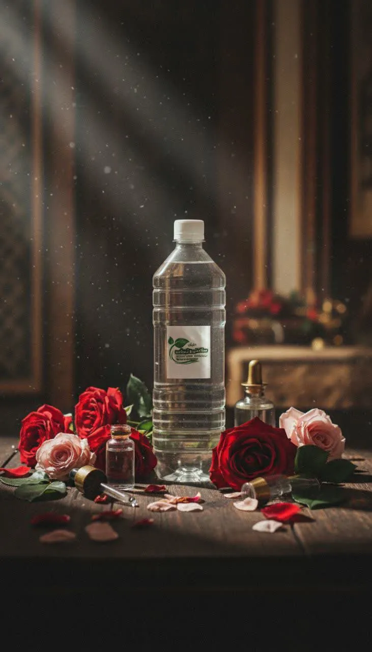 گلاب طبیعی سنتی یک لیتری
