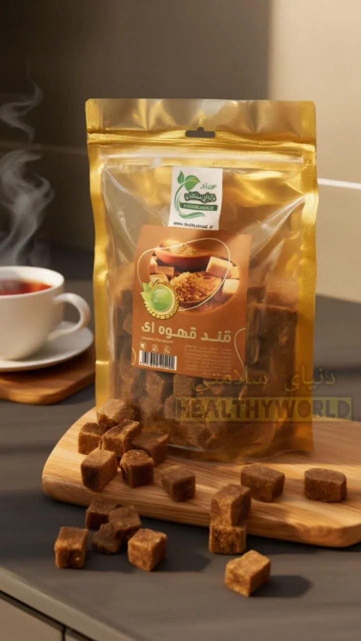 قند قهوه ای 500 گرمی