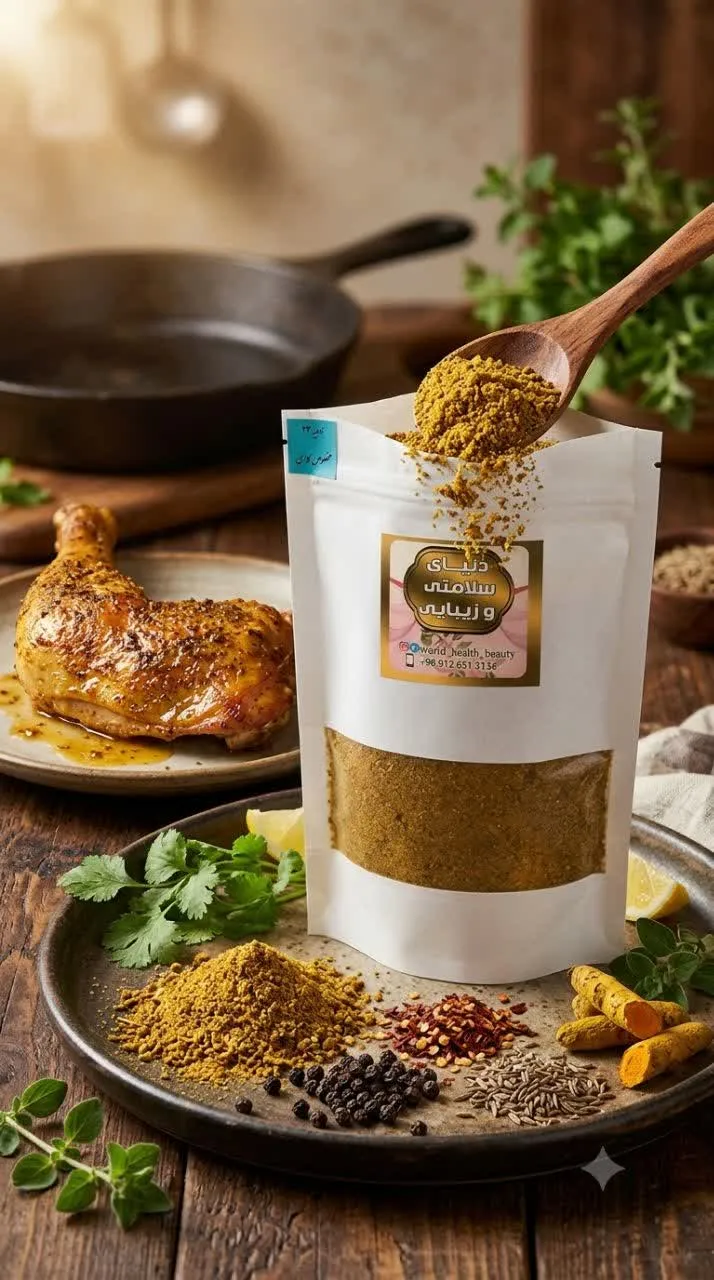 ادویه مخصوص مرغ 100گرمی